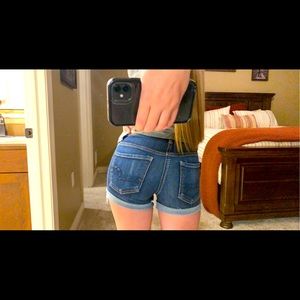 American Eagle Midi Super Super Stretch Shorts